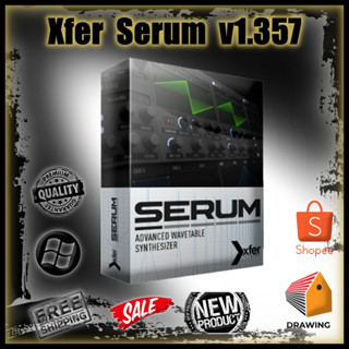 [P33] Xfer Serum v1.357 &amp; SerumFX 2023 + Skins + Cymatics Kits💥ปลั๊กอิน  สำหรับทำเพลง