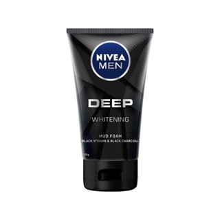 แ​ท้​ 1️⃣0️⃣0️⃣%🔥NIVEA​ Men Deep Whitening Mud Foam​ 100g