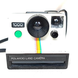 กล้อง instans ยี่ห้อ Polaroid 1000 Land Instant Film Camera Green Button