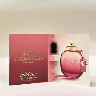 น้ำหอมไวออล ☁️☁️ Coach 🌸🌸 Wild Rose EDP 2 ml 🌈🌈 น้ำหอมชนิดพกพาไวออลแท้ 100% ล่าสุด!!!!2023