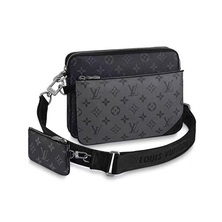 หลุยส์วิตตอง Louis Vuitton Trio Men’s Messenger Bag กระเป๋าสะพายข้างผู้ชาย 25cm