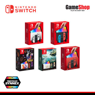 Nintendo Switch Oled Model / Console Oled Model Pokemon Scarlet &amp; Violet Edition (รับประกันศูนย์ไทย Synnex)(แถมฟรีฟิล์ม)