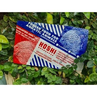 กุ้งฝอยสดแช่แข็ง HOSHI 1-3 แพ็ค แถมฟรีถุงเจลน้ำแข็ง !! อาหารปลาและสัตว์น้ำสวยงามทุกชนิดข