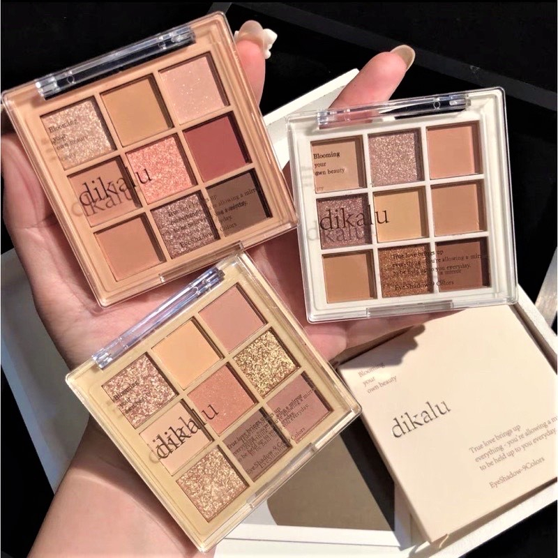 ของแท้ DIKALU COCO VENUS อายแชโดว์สีชิมเมอร์ แมท กันน้ำ(9 สี)