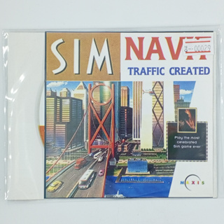 [00029] SIM NAVIT (JP) แผ่นเกมก็อปปี้ PS1 แผ่นเกมปั๊มโรงงาน มือสองสภาพดี