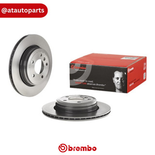 BMW จานเบรคหลัง ( ขนาด 320 mm ) รุ่น E60 E61 E63 E64 ยี่ห้อ BREMBO ( 09.9425.11 ) l เบอร์เทียบ TRW ( DF4360 )