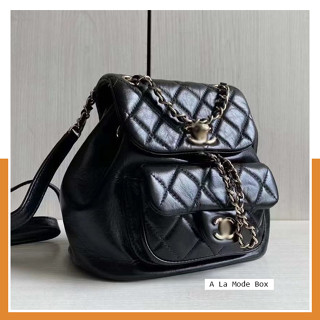 Chanel 22 Mini Duma Backpack Original กระเป๋าเป้สะพายหลัง