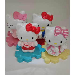 ชุดตุ๊กตา Hello Kitty จาก โอวัลติน (มือสอง)