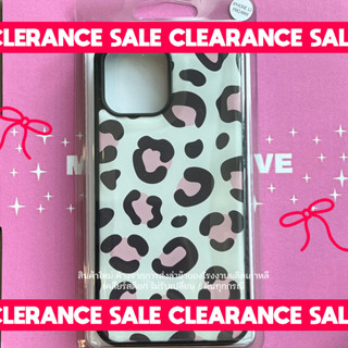 (พร้อมส่ง สินค้าล้างสต็อกไม่รับเปลี่ยน/คืนทุกกรณี) mafavarchive -iPhone 12promax white leopard epoxy เคสไอโฟน