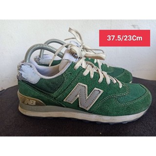 New balance Size 37.5 ยาว 23  Cm  รองเท้ามือสอง  ผู้หญิง เท้าเล็ก แฟชั่น ลำลอง ทำงาน