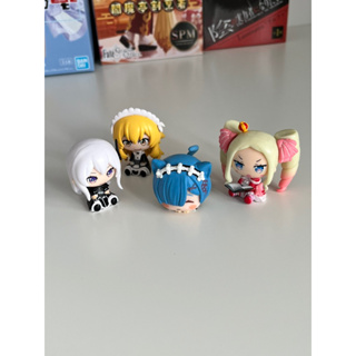 พร้อมส่ง - งานจีน เซ็ตฟิกเกอร์มือ 2 ฟิกเกอร์ โมเดล Re: ZERO รีเซทชีวิต ฝ่าวิกฤตต่างโลก