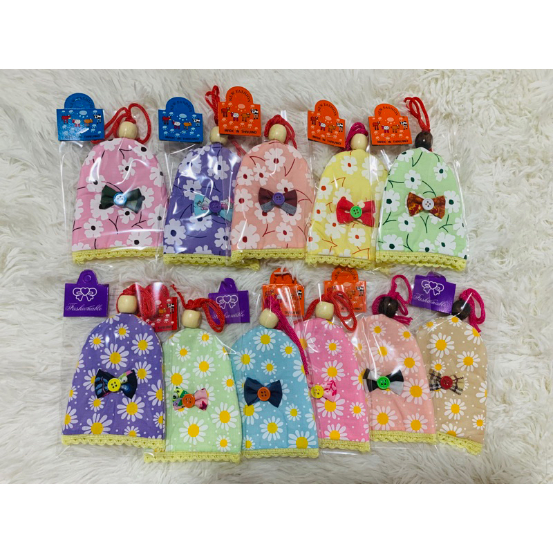 KEY Cover ที่เก็บกุญแจ แบบระฆัง   คละ(ลายดอกไม้) ของแจกของฝากของชำร่วยงานแต่งงานศพ
