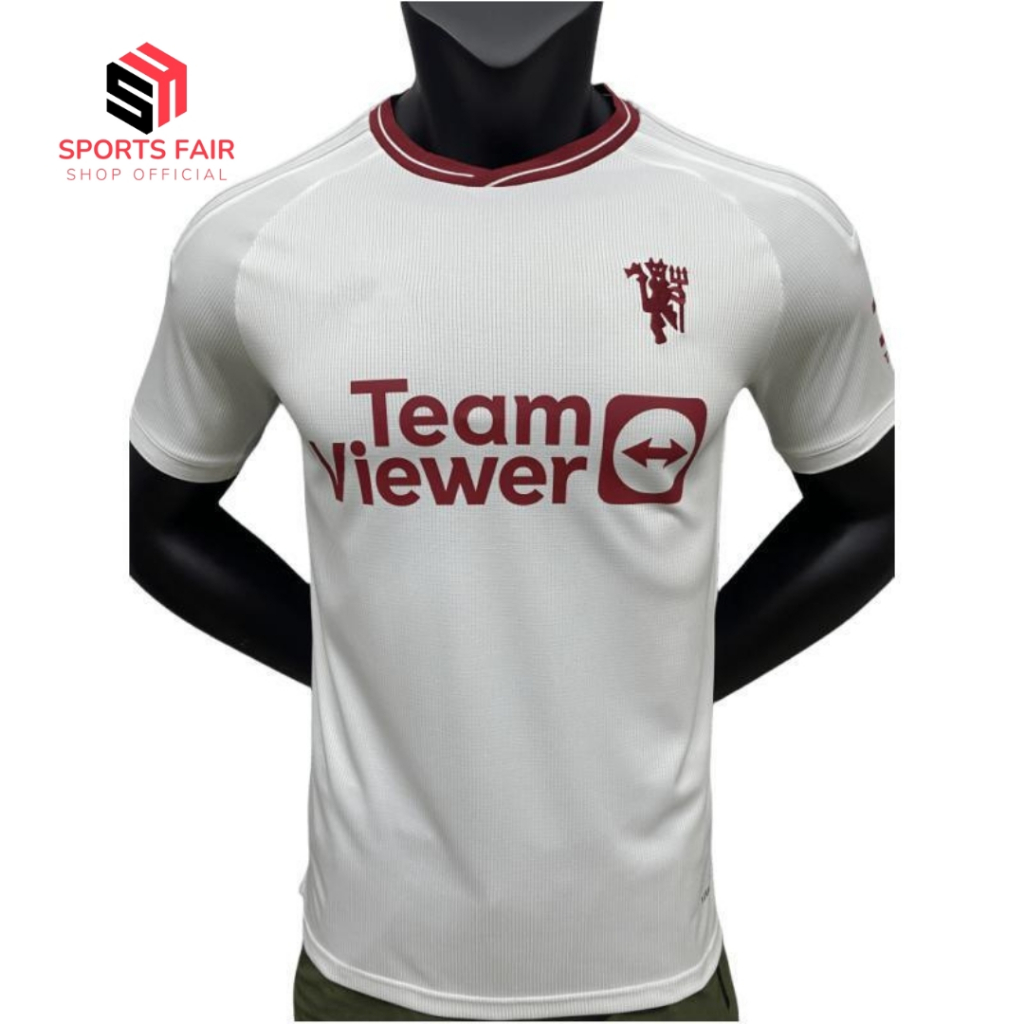 [sports_fair] ชุดบอลทีม แมนยู Manchester ชุดผู้ใหญ่ ใหม่ล่าสุด ปี 2024 แขนสั้น (เป็นเสื้อพร้อมกางเกง) พร้อมส่ง