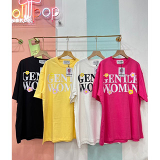 เสื้อยืดโอเวอร์ไซส์ ลาย Gentle Woman 🌸