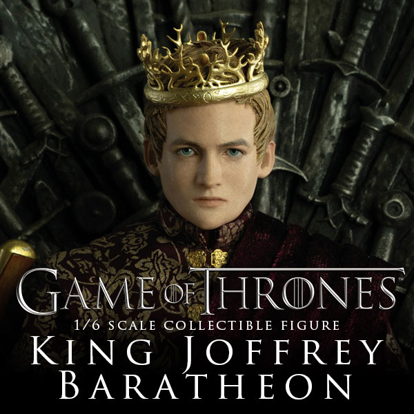 Game of Thrones ( Threezero ) King Joffrey Baratheon (Standard edition) มือ 1 ของแท้  * เจ้าของขายเอง *