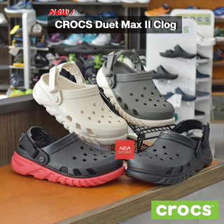 [ลิขสิทธิ์แท้] CROCS Duet Max II Clog ตัวเด็ด ออกใหม่ รองเท้า คร็อคส์ แท้ รุ่นฮิต ได้ทั้งชายหญิง