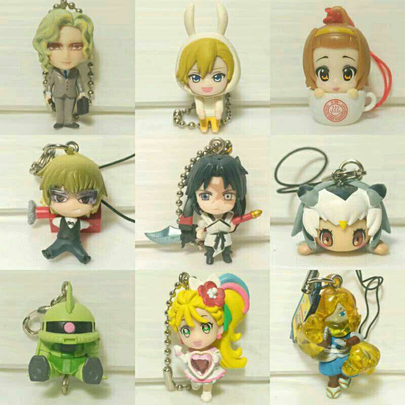 พวงกุญแจ โมเดล การ์ตูน Magi Labyrinth of Magic - Hakuryuu Ren K-On Gundam Idolish 7 ญี่ปุ่นมือสอง