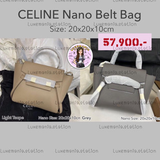 👜: New!! Celine Nano Belt Bag 189003‼️ก่อนกดสั่งรบกวนทักมาเช็คสต๊อคก่อนนะคะ‼️