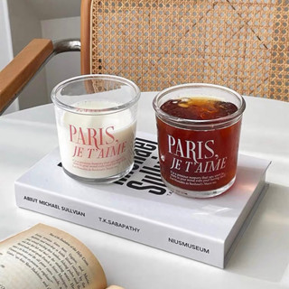 แก้วน้ำ PARIS JE TAIME แก้วกาแฟ ขนาด 400ml.