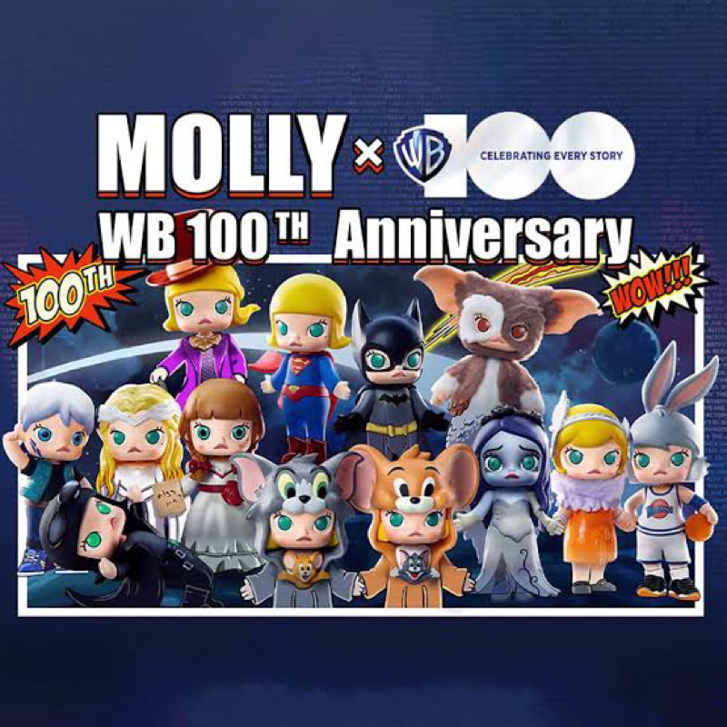 [พร้อมส่ง] 🐈 Molly x WB100 Anniversary แท้100%