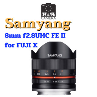 เลนส์ Fish Eye Samyang 8mm f2.8UMC FE II for FUJI X BK (ประกันศูนย์ไทย) สินค้าพร้อมจัดส่ง