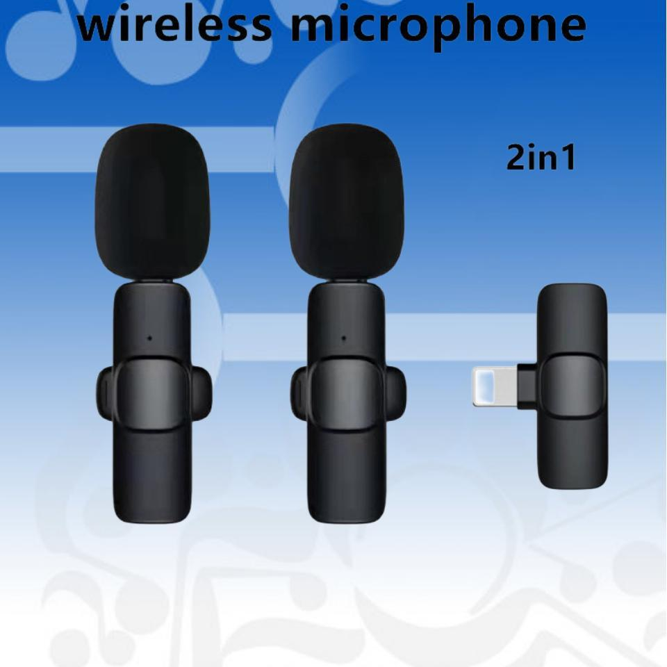 K9 Wireless Microphone สมาร์ทโฟน ไมค์ไร้สายหนีบเสื้อ