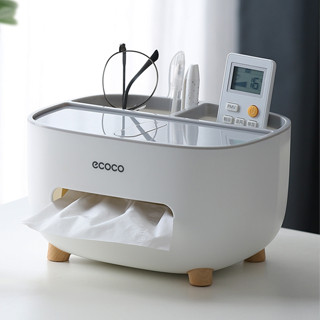 ที่ใส่กระดาษทิชชู่  กล่องทิชชู่ กล่องทิชชู่พร้อมช่องเก็บรีโมท Tissue Box มี3สีให้เลือก  พร้อมที่ตั้งโทรศัพท์  มีฝาปิด