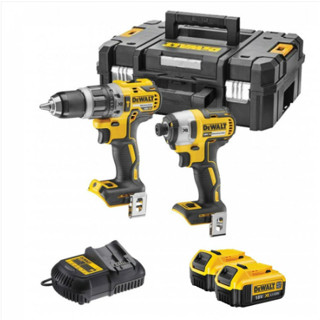 DEWALT ชุดคอมโบ้ รุ่น DCK266M2T-B1 มาพร้อมแบต+แท่นชาร์จ เครื่องมือช่าง รับประกัน