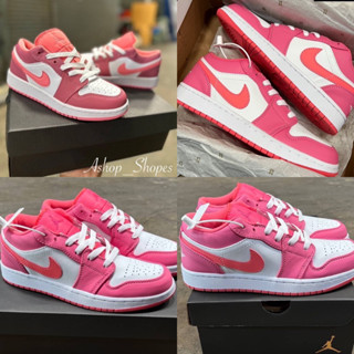 รองเท้าผ้าใบ💒 Air Jordan 1 Low Desert Berry (GS) Women ผู้หญิง sz.36-40 อุปกรณ์ครบพร้อมส่ง