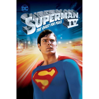 DVD Superman 5 The Quest For Peace. 1987). ดีวีดี ซูเปอร์แมน ภาค5( Language English ).(Sub Thai/English)(Action/Sci-Fi).