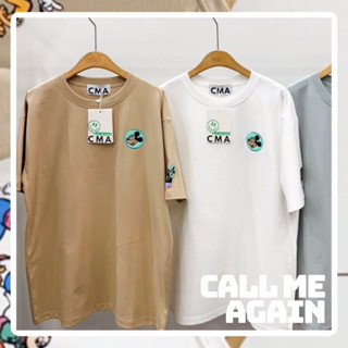 😃NEW CALL ME !! เสื้อยืด oversize เก็บเงินปลายทาง ✅