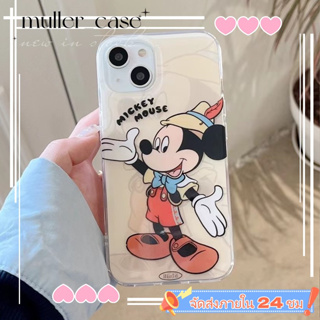 📦จัดส่งภายใน 24 ชม📦เคสไอโฟน 11 14 Pro Max น่ารัก มิกกี้ เคสแข็ง ป้องกันการตก เคส iphone 12 13 Pro Case for iPhone