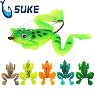 SUKE กบตกปลากบยางเหยื่อฆ่าแบล็คฟิช 5.2 ก./6 ซม. เหยื่อแมลงแบ…