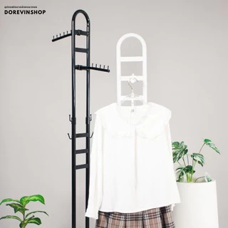 ราว ราวแขวนผ้า ราวบันไดลิง ราวหลายระดับ สำหรับแขวนผ้า โชว์เสื้อผ้า ราวตลาดนัด โค้งปรับระดับสวยงาม แข็งแรง ปรับระดับได้