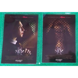 โปสการ์ด The Nun 2 เดอะนัน 2 จาก Major Cineplex - SF Cinema Postcard Thenun2 เดอะนัน2 ผีแม่ชี หนังผี