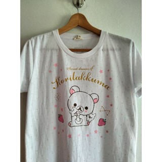 เสื้อSAN-X(M)  สกรีน Korilakkuma โคริลัคคุมะ