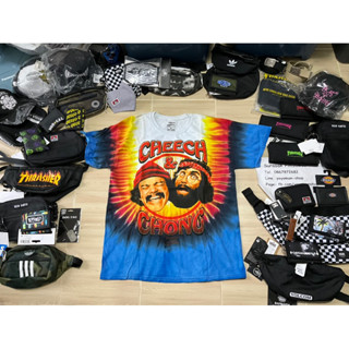 เสื้อมัดย้อม Cheech and Chong ของแท้มือ1 (ป้ายM) วัดจริงL