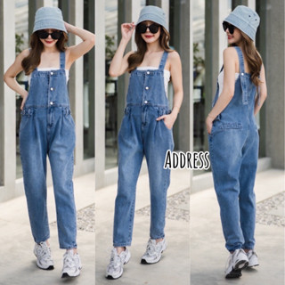 🌈🌿🌺🌸🌼💙🇰🇷Jeans BiB Long Pant Button