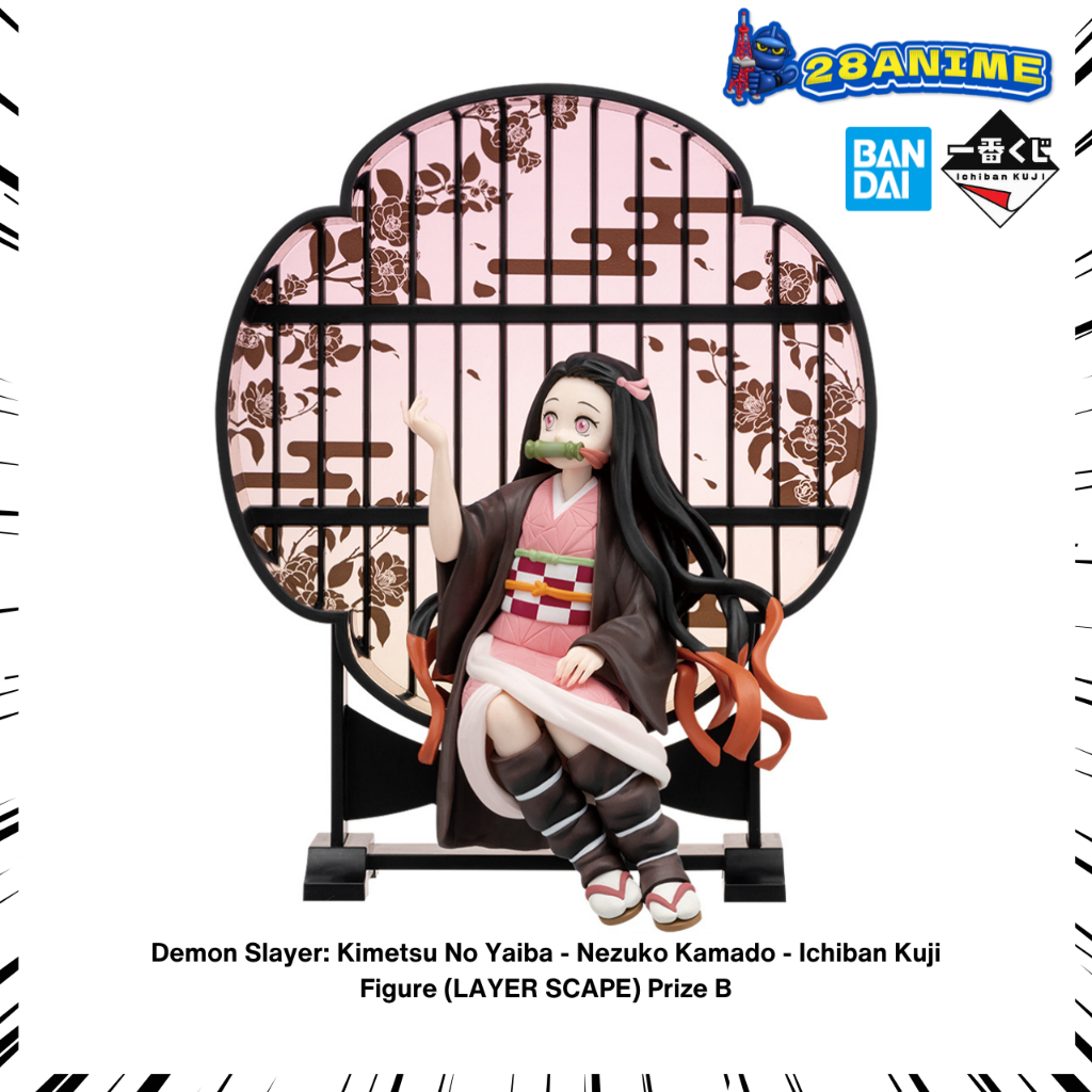 (พร้อมส่ง) ดาบพิฆาตอสูร Demon Slayer - Nezuko Kamado - Ichiban Kuji ~Demon Slayer Spirit~ LAYER SCAP