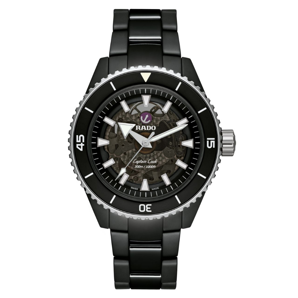 RADO Captain Cook High-Tech Ceramic นาฬิกาข้อมือ รุ่น R32127152