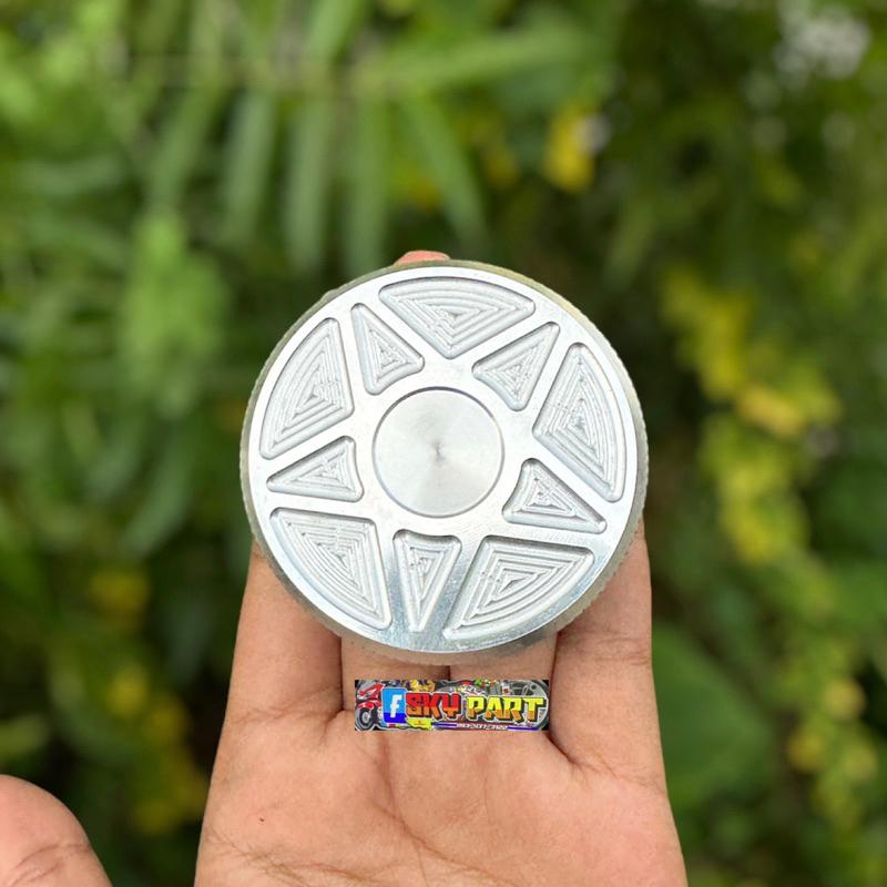 ฝาถังน้ำมัน มิเนียมCNCเวฟ125iปลาวาฬLED-110i/125/ดรีมชุปเปอร์คัพ งานมิเนียมกัดลายCNC#ฝาปิดถังน้ำมัน #ฝาถังน้ำมัน - รูปที่ 2