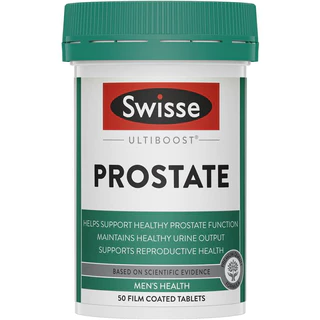 Swisse Ultiboost Prostate 50 Tablets อาหารเสริมบำรุงต่อมลูกหมาก