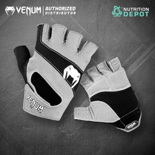 VENUM HYPERLIFT TRAINING GLOVES - GRAY  Size : S/M-L/XL