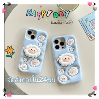 🎐จัดส่งภายใน24ชม🎐เคส for iPhone 11 14 Pro Max Case for iPhone 12 13 ป้องกันการตก การป้องกัน พร้อมขาตั้ง เคสซิลิโคนนิ่ม