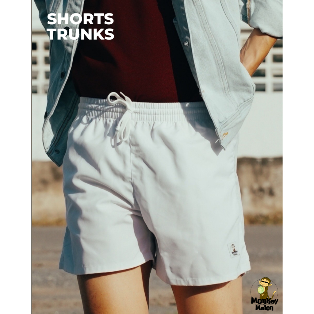Monkey&Melon กางเกงขาสั้น สี White