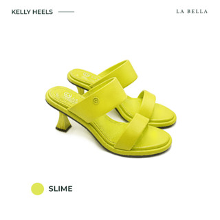 LA BELLA รุ่น KELLY HEELS - SLIME