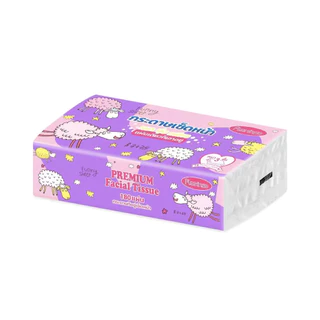 OKUMI_SHOP กระดาษทิชชู่ ทิชชู่แบบยาว หนานุ่ม ลายน่ารัก พร้อมส่ง (1ห่อ) สุ่มลาย