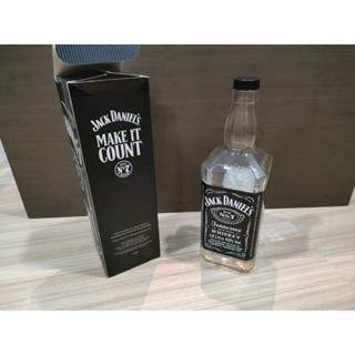 ขวดเหล้าเปล่า ขวดวิสกี้เปล่า ขวดไวน์เปล่า johnnie walker black laber martell xo Jack Daniels สินค้าใหม่สะอาด