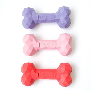 กระดูกยางกัดทรง Daimond ของเล่นหมา ของเล่นขัดฟัน สุนัข แทะ เคี้ยว Dog Toy