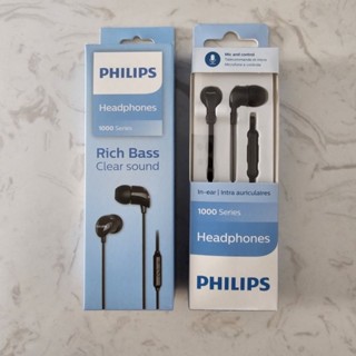 หูฟังมีสาย Philips เสียงดี คุณภาพดี มีให้เลือก2รุ่น ค่ะ